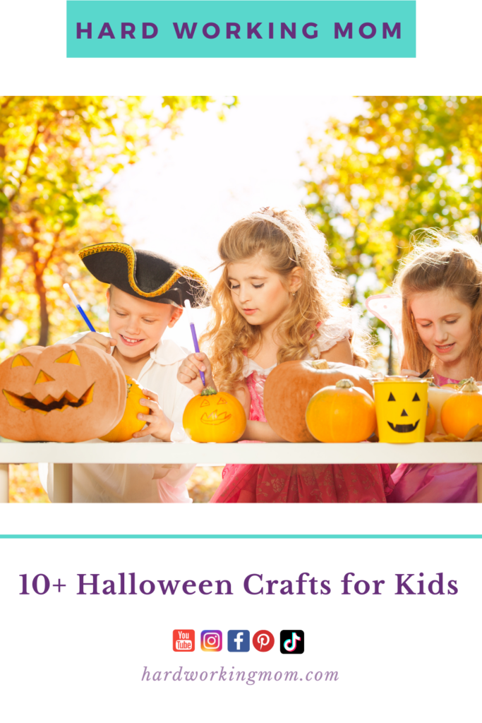 10+ Halloween Crafts for Kids