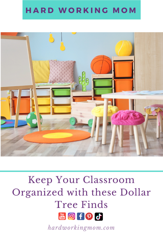 Keep Your Classroom Organized with these Dollar Tree Finds