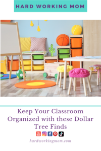 Keep Your Classroom Organized with these Dollar Tree Finds