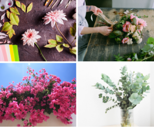 Realistic faux florals