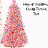 King of Christmas Pink Tree